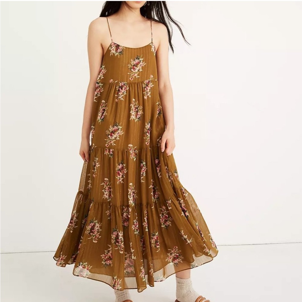 Madewell Dress with Metallic Detail